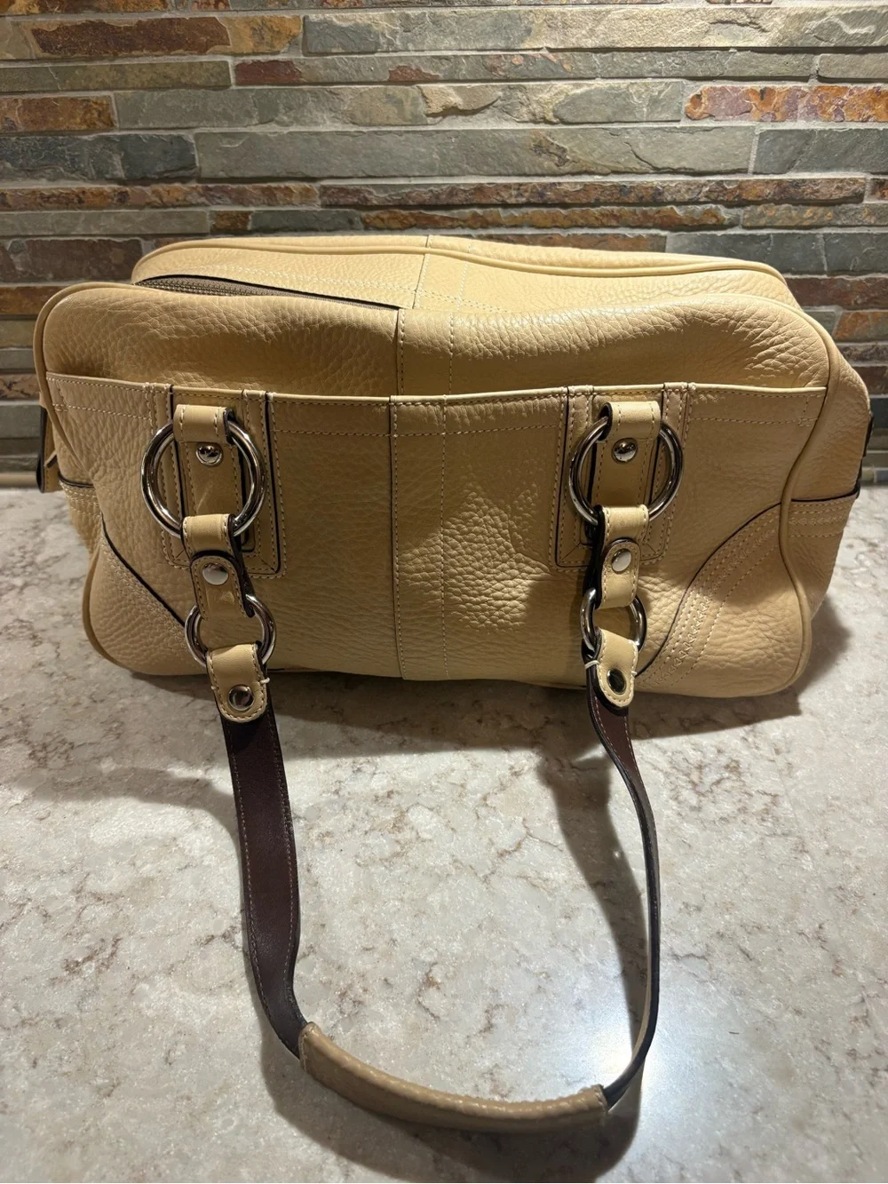 Coach double shoulder